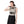 Load image into Gallery viewer, plant dyed cropped women sleeveless vest with high flared collar.  Zippers along waist line.  Hand cast snake claw front zipper pull.