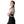 Load image into Gallery viewer, plant dyed cropped women sleeveless vest with high flared collar. Zippers along waist line. Hand cast snake claw front zipper pull.