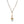 Load image into Gallery viewer, Necklace with a gold and silver pendant on a white background
