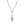 Load image into Gallery viewer, Crystal pendulum necklace brass

