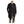 Load image into Gallery viewer, Unisex parka made of light weight linen. Featuring large lined hood, hidden snaps over front zip fastening, long sleeves with ribbed detail, snaps on cuffs, a drawstring waist, front frayed edge pockets, leather detail on cuffs, collar and back, leather tassel zip on outside chest pocket, earphone loop on inside chest pocket, a drawstring hem and a mid-length.

