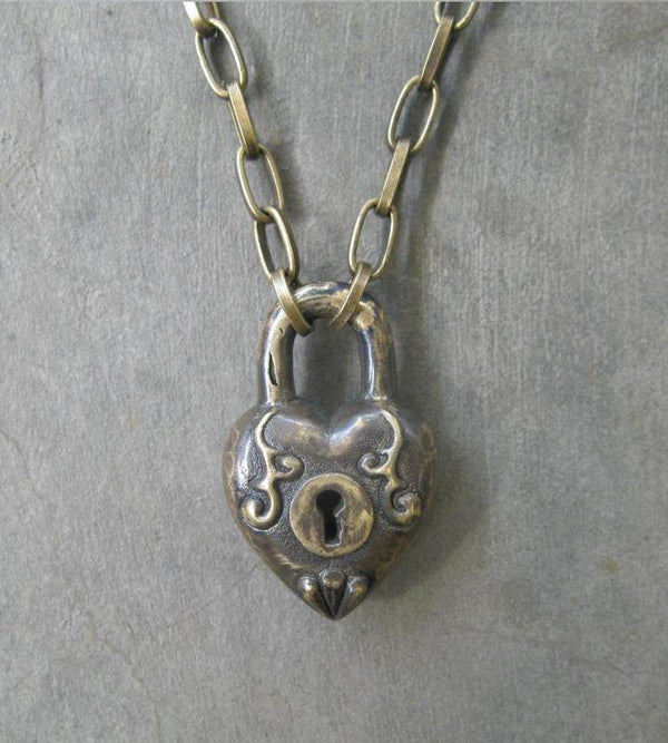 Antique Heart Lock