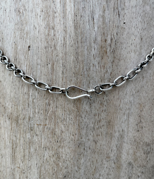 Birdlink chain - sterling silver