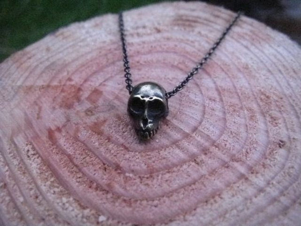 Brass Monkey Skull Pendant