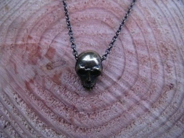 Brass Monkey Skull Pendant